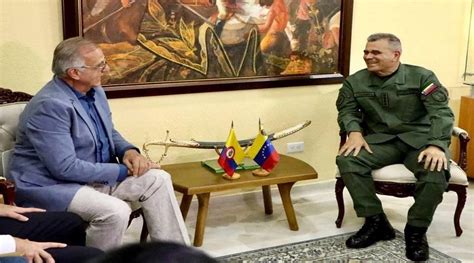 Ministros De Defensa De Venezuela Y Colombia Se Reúnen Para Fortalecer