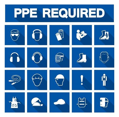 Required Personal Protective Equipment Ppe Symbol Safety Icon 2713738