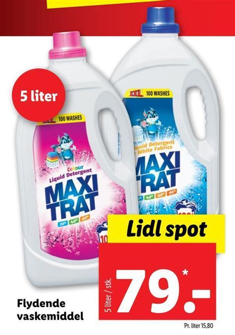 Flydende Vaskemiddel Tilbud Hos Lidl