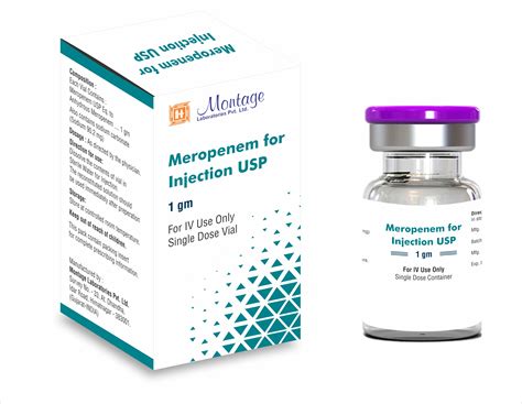 Meropenem Injection Manufacturer Supplier And Exporter In India