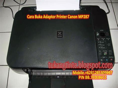 Cara Isi Tinta Warna Canon Mp287 Ide Perpaduan Warna