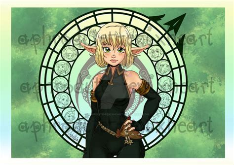 Evangelyne of Wakfu by Aphrodite-Fenixheart on DeviantArt
