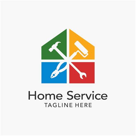 Premium Vector Home Service Tools Logo Design