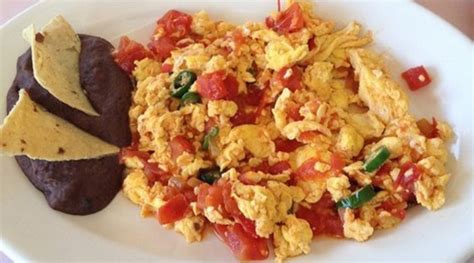 Receta Huevos A La Mexicana Turimexico