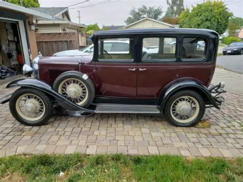 1931 Chevrolet Four Door Sedan For Sale Photos Technical