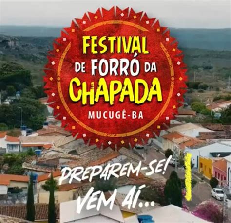 5º Festival Forró da Chapada anuncia atrações para o evento em Mucugê