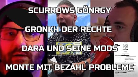 GÖNRGY TEST Scurrows gegen Twitch Gronkh ist Rechts Und Monte hatte