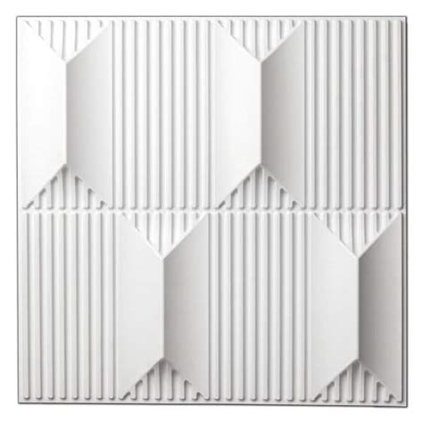 Have a question about Art3dwallpanels White 19.7 in. x 19.7 in. PVC 3D ...