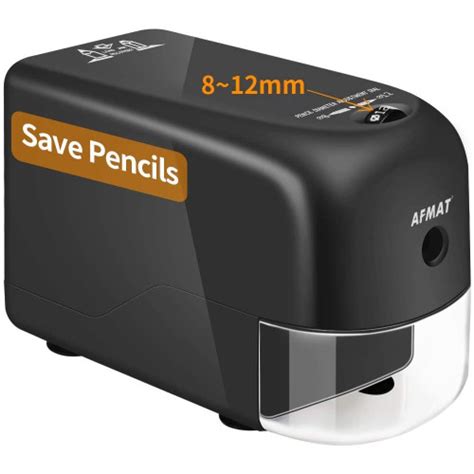 Snagshout Afmat Pencil Sharpener For Colored Pencils Electric Pencil