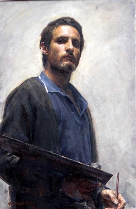 Robert Hannaford South Australia Self Portrait