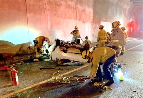 One Person Killed In Fiery 710 Freeway Crash Long Beach Local News