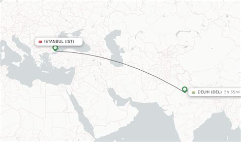 Direct Non Stop Flights From Istanbul To Delhi Schedules