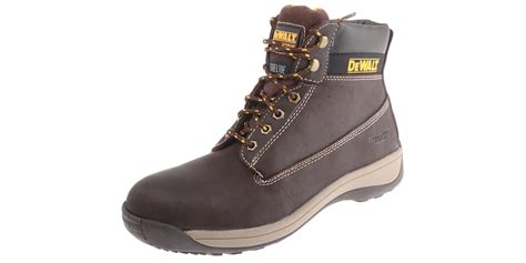 Dewalt Apprentice Brown Steel Toe Capped Mens Safety Boots Uk 9 Eu 43