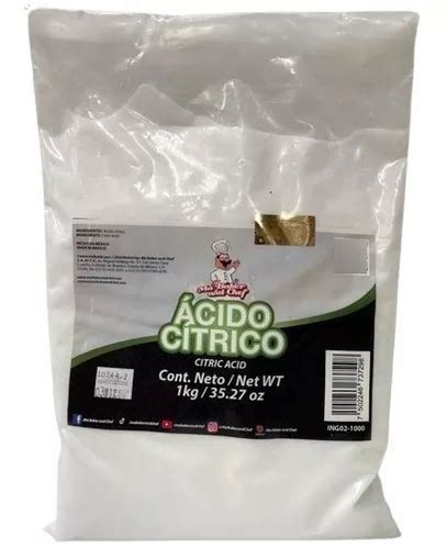 Ácido Cítrico 1 Kg Cuotas sin interés