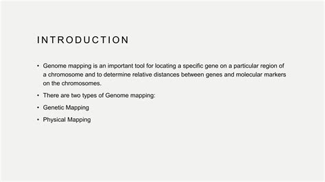 Physical Mapping Restriction Map Sts Map Est Map Ppt