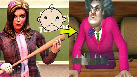 Scary Teacher 3d 60 With My Scary Teacher Creepy Games Fun Time With