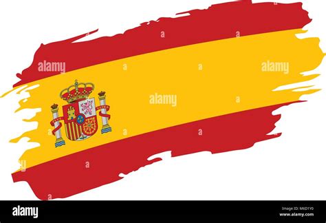 Spain Flag Vector Illustration Stock Vector Image Art Alamy