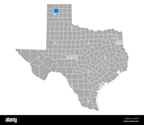 Map of Moore in Texas Stock Photo - Alamy