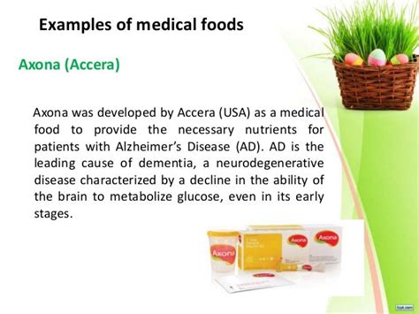 Medical foods