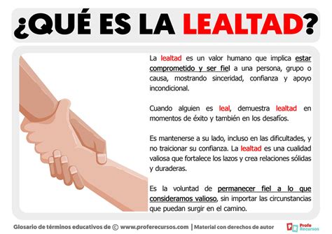 Qu Es La Lealtad Definici N De Lealtad