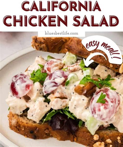 Healthy California Chicken Salad Recipe Blues Best Life