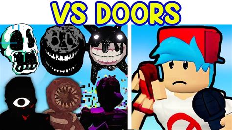 Fnf Friday Night Funkin Vs Doors Rush Figure Seek Glitch