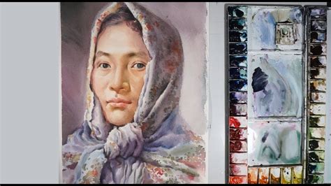 Realistic Watercolor Portraits