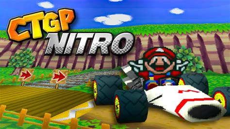 Custom Tracks For Mario Kart Ds Ctgp Nitro Up Cup Youtube