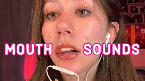 ASMR Mouth Sounds With Earbud Mic No Mic Nibbling YouTube