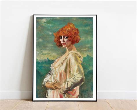 The Marchesa Casati By Augustus Edwin John Fine Art Giclee Etsy