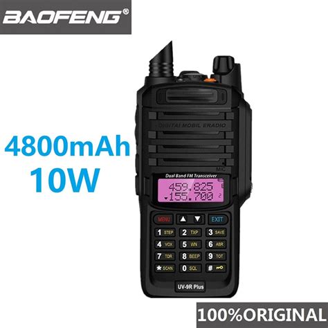 Baofeng Uv R Plus Waterproof Uhf Vhf Dual Band Walkie Talkie W