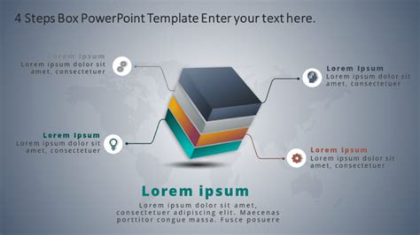 4 Stages Pyramid Powerpoint Template