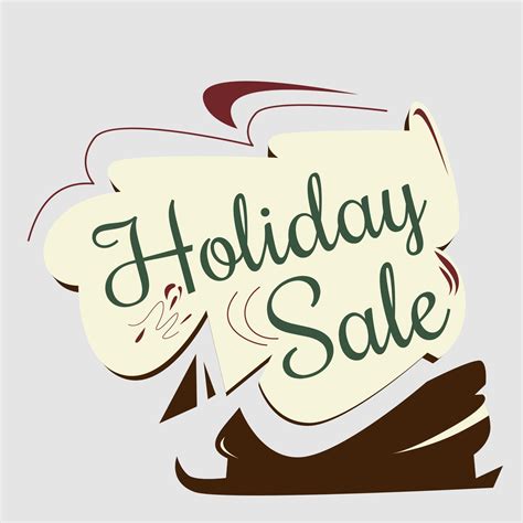 Holiday sale ribbon,cartoon 16413507 Vector Art at Vecteezy
