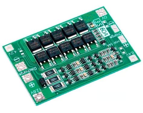 Placa Proteção Bms 3s 60a C Balanceament Bateria Li íon 3 7v