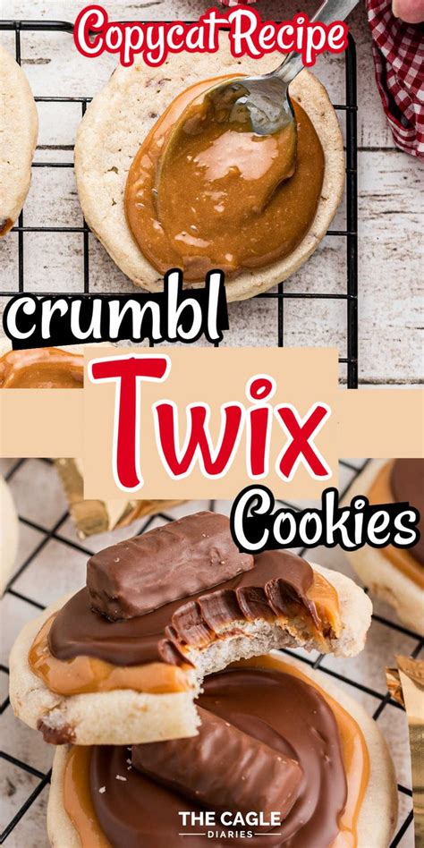 Crumbl Twix Cookies Easy Copycat Recipe