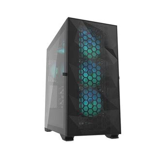 DarkFlash DLX21 Black MESH LUXURY ATX Gaming PC Case Inculuded