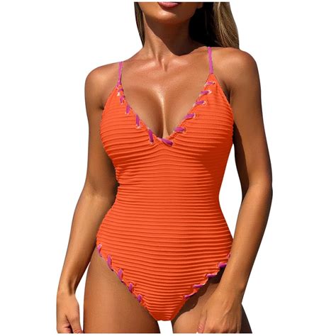 Kukoosong Women's High Waist One-Piece Swimsuit with Supportive