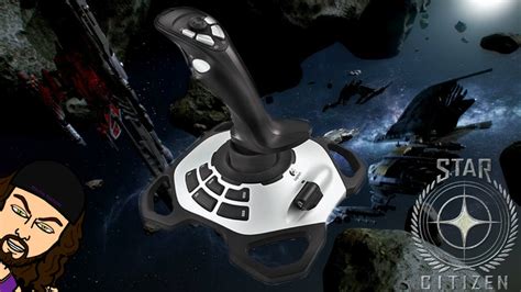 Star Citizen Gameplay W Logitech Extreme 3d Pro Flight Joystick X3d