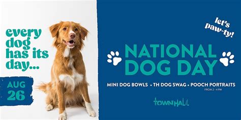 National Dog Day at Townhall Ohio City on August 26th, 2023, TownHall ...