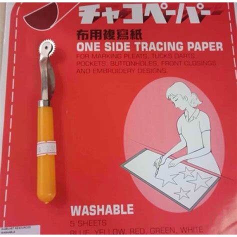 Tracing Paper Tracing Wheel Kertas Surih Roda Surih Kertas Karbon