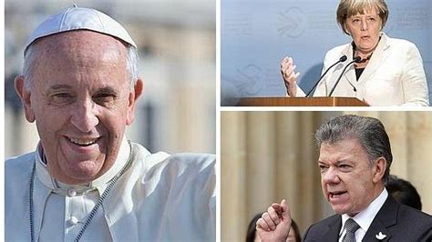 El Papa Angela Merkel Y Santos Y Timochenko Favoritos Al Nobel De La Paz