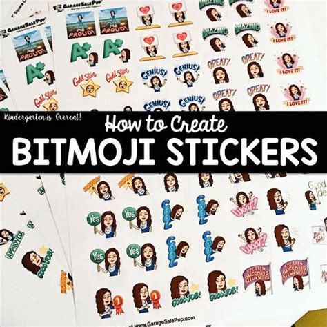 Bitmoji Stickers | Bitmoji stickers, Kindergarten classroom, School ...