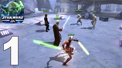 Star Wars Galaxy Of Heroes Gameplay Walkthrough Part 1 Android Youtube