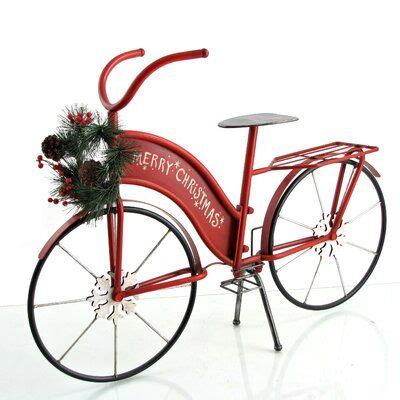 The Holiday Aisle Merry Christmas Bicycle W Wreath Led Lights