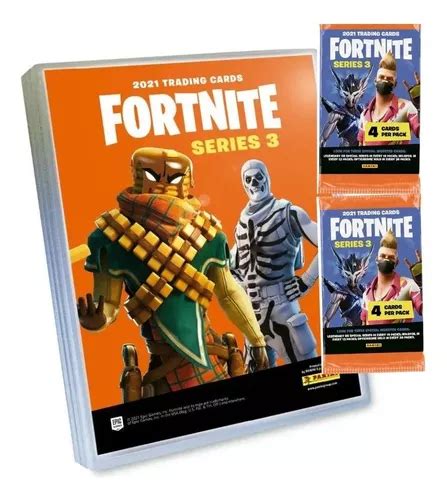 Fortnite Serie 3 Trading Cards Panini Binder 2 Sobres Mercadolibre