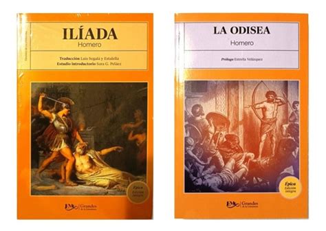 A Il Ada La Odisea Homero Paq Libros Meses Sin Intereses