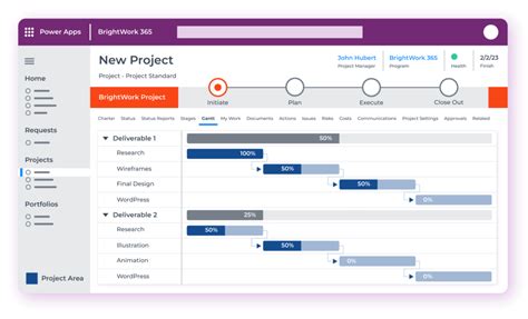 About BrightWork SharePoint Project Management