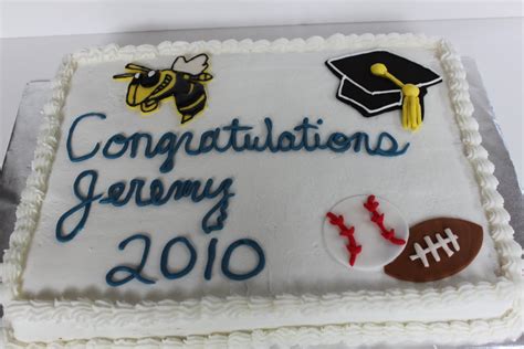 Push Pop Graduation Cake Ideas