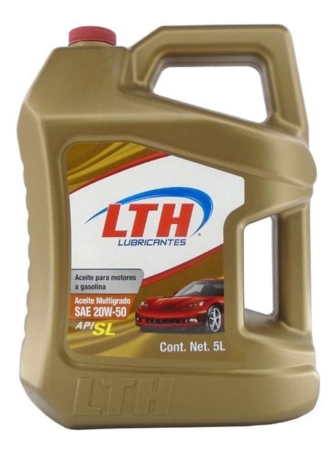 Lubricante Aceite Motor Multigrado Gasolina Lth W Lts Env O Gratis