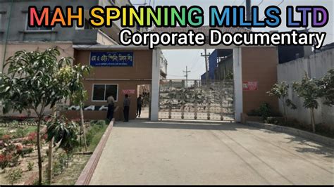 MAH Spinning Mills Ltd Corporate Documentary MAH Spinning Mills